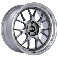 BBS LM-R 19x9.5 5x120 ET25 Diamond Black Center Diamond Cut Lip Wheel -82mm PFS/Clip Required - Burkken Auto Parts