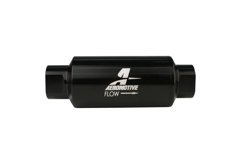 Aeromotive In-Line Filter - AN-10 - Black - 100 Micron - Burkken Auto Parts