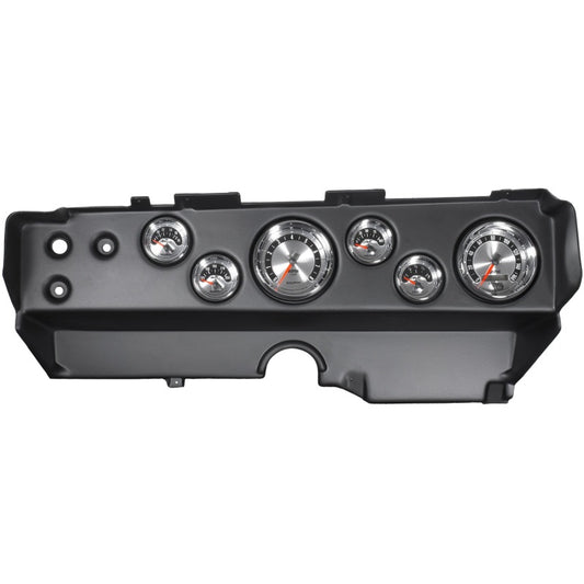 Autometer American Muscle Gauge Kit 6 Pc Ebody/Cuda/Challenger 70-74 Tach/Mph/Fuel/Oilp/Wtmp/Volt - Burkken Auto Parts