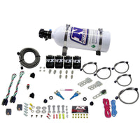 Nitrous Express GM EFI Dual Stage Nitrous Kit (50-150HP x 2) w/5lb Bottle - Burkken Auto Parts