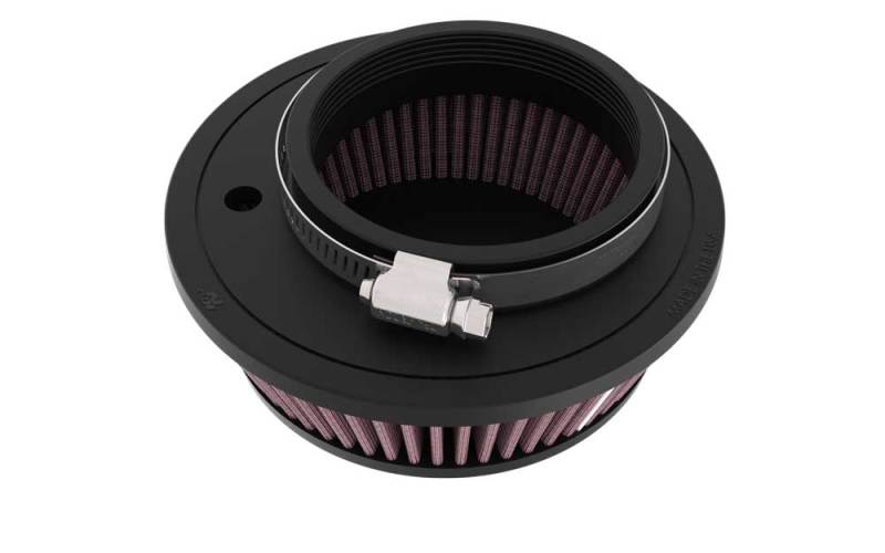 K&N Universal Rubber Filter 0.75in FLG 4.0625in OD 2.1875in Height - Burkken Auto Parts