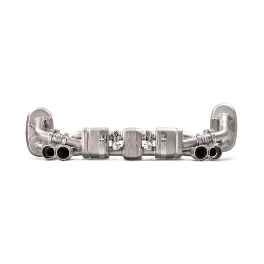 Akrapovic 12-15 Porsche 911 Carrera S/4/4S/GTS (991) Slip-On Line (Titanium) w/ Titanium Tips - Burkken Auto Parts