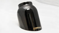 Corsa 2015-20 Ford F-150 3.5L Ecoboost (Super Crew Cab) Black Sport Single Side Dual 4in Tips CB Exh - Burkken Auto Parts