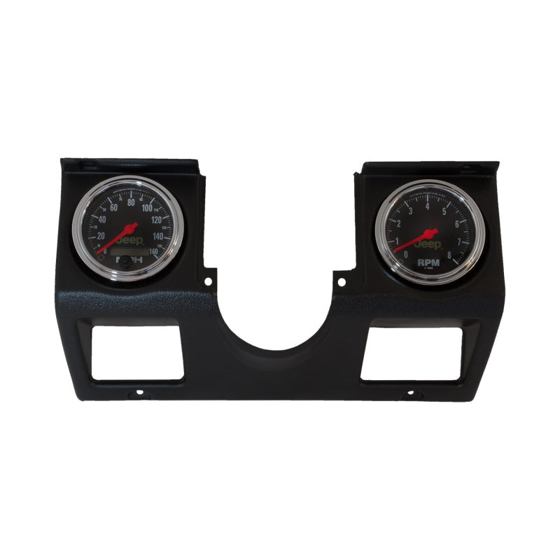 Autometer 87-96 Jeep Wrangler YJ 7pc Direct-Fit Dash Gauge Kit - Burkken Auto Parts