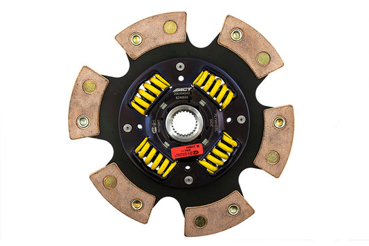ACT 08-13 BMW 128i (E82/E88) L6-3.0L (N51/N52) 6 Pad Sprung Race Disc - Burkken Auto Parts