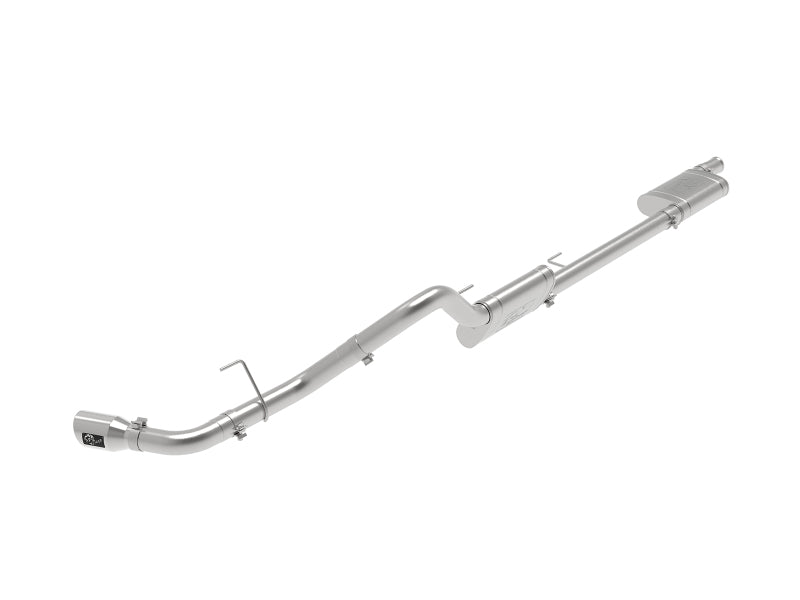 aFe Apollo GT Series 409 Stainless Steel Cat-Back Exhaust 2020 Jeep Gladiator 3.6L - Polished Tip - Burkken Auto Parts