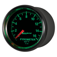 Autometer GS 0-1600 degree F Full Sweep Electronic Pyrometer Gauge - Burkken Auto Parts