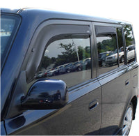 AVS 04-06 Scion XB Ventvisor In-Channel Front & Rear Window Deflectors 4pc - Smoke - Burkken Auto Parts