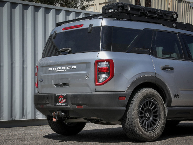 aFe Ford Bronco Sport 21-22 L3-1.5L (t)/L4-2.0L (t) Vulcan Axle-Back Exhaust System- Black Tips - Burkken Auto Parts