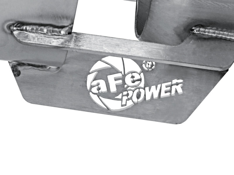 aFe MACH Force-Xp 304 Stainless Steel Clamp-on Exhaust Tip Brushed - Burkken Auto Parts