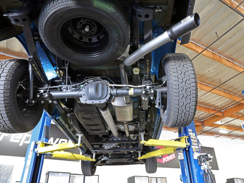 aFe Apollo GT 3in 409 SS Cat-Back Exhaust 2021 Ford F-150 V6 2.7L/3.5L (tt)/V8 5.0L w/ Polished Tips - Burkken Auto Parts