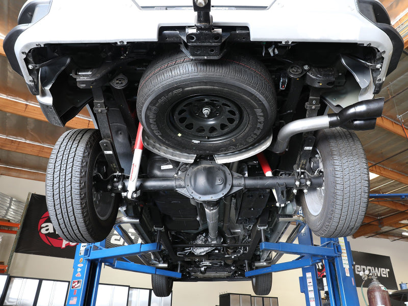 aFe Rebel XD Series 3in 304SS DPF-Back 20-21 GM Trucks L6-3.0L (td) LM2 - Dual Black Tip - Burkken Auto Parts