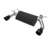 aFe MACHForce XP 3in to 2.5in 304 SS Axle-Back Exhaust w/ Black Tips 14-16 BMW M235i - Burkken Auto Parts