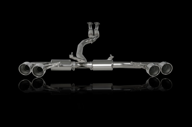 Akrapovic 08-17 Nissan GT-R Evolution Line Cat Back (Titanium) (Req. Tips) - Burkken Auto Parts