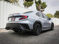 aFe POWER Takeda 3in to 2-1/2in 304 SS Cat-Back Exhaust w/ Black Tips 22-23 Subaru WRX H4-2.4L (t) - Burkken Auto Parts