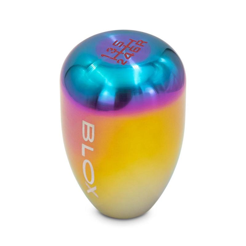 BLOX Racing 5-Speed Billet Shift Knob - Neo Finish 10x1.5mm - Burkken Auto Parts