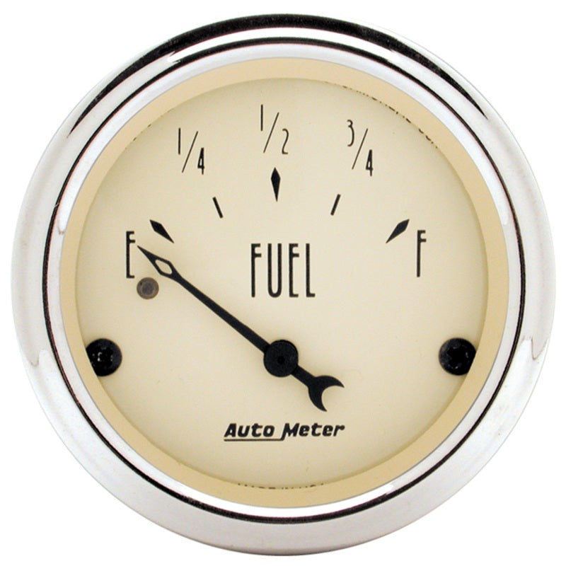 AutoMeter Gauge Kit 5 Pc. 3-1/8in. & 2-1/16in. Mech. Speedometer Antique Beige - Burkken Auto Parts