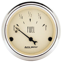 Autometer Antique Beige 5-Gauge Kit 3-1/8in Electrical Speedometer 190KPH - Burkken Auto Parts