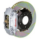 Brembo 02-06 Mini Cooper Fr GT BBK 4Pis Cast 2pc 320x28 2pc Rotor Slotted Type1-Silver - Burkken Auto Parts