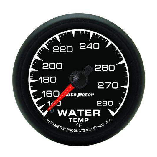 Autometer ES 52mm 140-280 Deg F Mechanical Water Temperature Gauge - Burkken Auto Parts