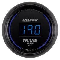 Autometer 52.4mm Black Digital Trans Temperature Gauge - Burkken Auto Parts
