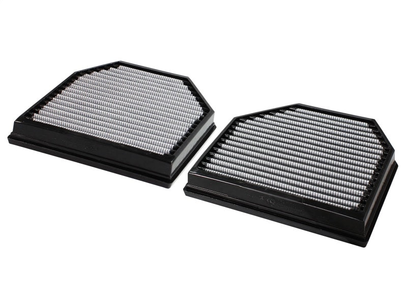 aFe MagnumFLOW OEM Replacement Air Filter PRO Dry S 2015 BMW M3/M4 (F80/F82) 3.0L S55 (tt) Qty. 2 - Burkken Auto Parts