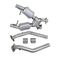 BBK 96-98 Mustang 4.6 GT High Flow X Pipe With Catalytic Converters - 2-1/2 - Burkken Auto Parts