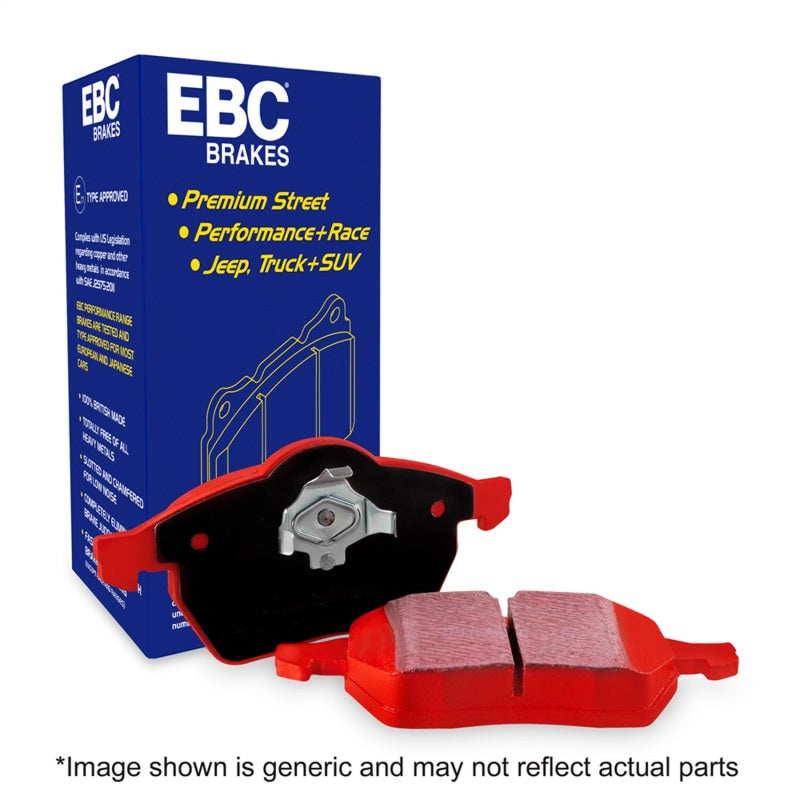 EBC 03-05 Chevrolet SSR 5.3 Redstuff Rear Brake Pads - Burkken Auto Parts