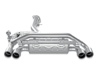 Akrapovic 11-12 BMW 1 Series M Coupe (E82) Slip-On Line (Titanium) (Req. Tips) - Burkken Auto Parts