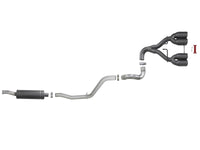 aFe Rebel Series 2.5in. 304 SS C/B Exhaust System 2018 Jeep Wrangler (JL) V6-3.6L - Black Tip - Burkken Auto Parts