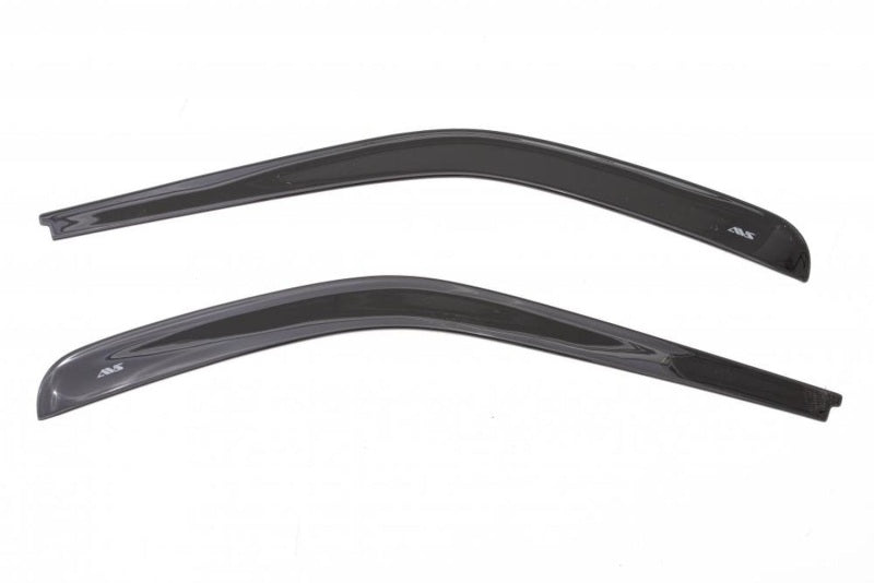 AVS 07-18 Jeep Wrangler (2 Door Only) Ventvisor Low Profile Window Deflectors 2pc - Smoke - Burkken Auto Parts