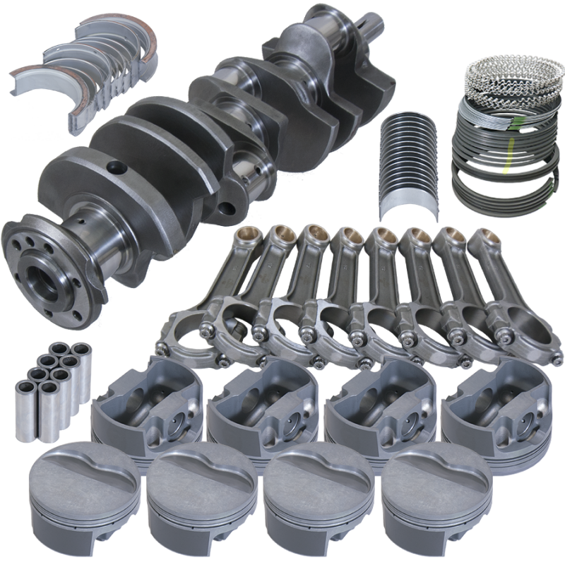 Eagle Pontiac 400 4.250in Crank 6.800in I-Beam Rods -6cc Flat Top 4.155in Pistons Rotating Assembly - Burkken Auto Parts