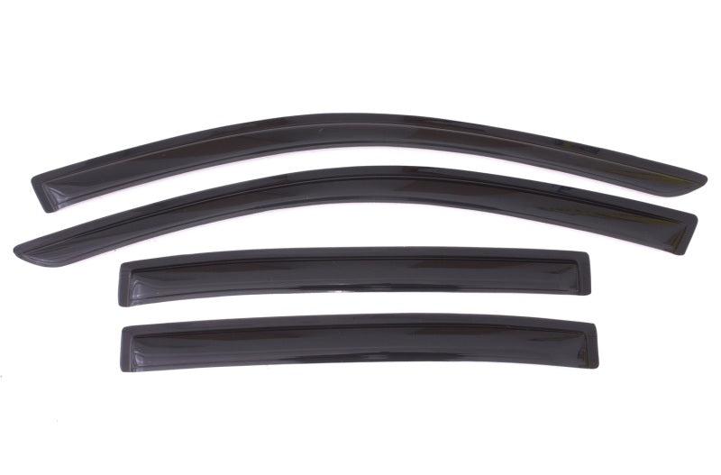 AVS 13-17 Honda Accord Ventvisor Outside Mount Window Deflectors 4pc - Smoke - Burkken Auto Parts
