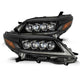 AlphaRex 2011+ Toyota Sienna NOVA LED Proj Headlights Plank Style Black w/Activ Light/Seq Signal/DRL - Burkken Auto Parts