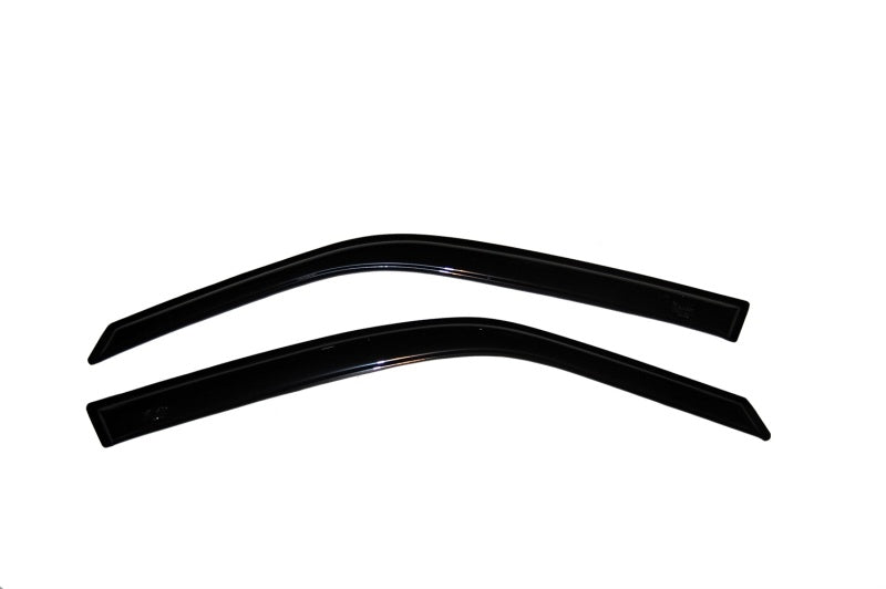 AVS 95-99 Toyota Tercel Coupe Ventvisor Outside Mount Window Deflectors 2pc - Smoke - Burkken Auto Parts