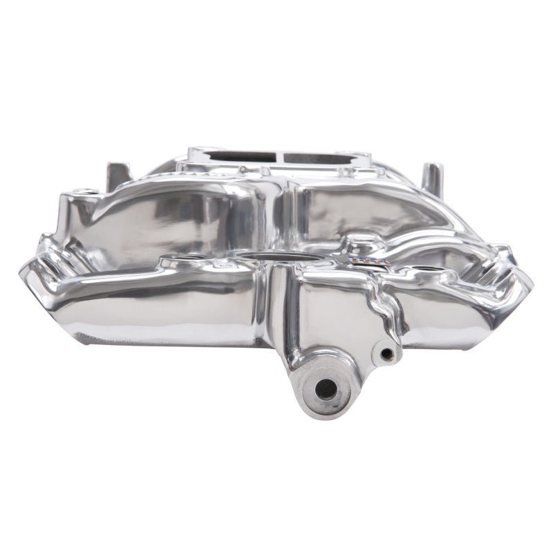 Edelbrock Performer Pontiac Polished Manifold - Burkken Auto Parts