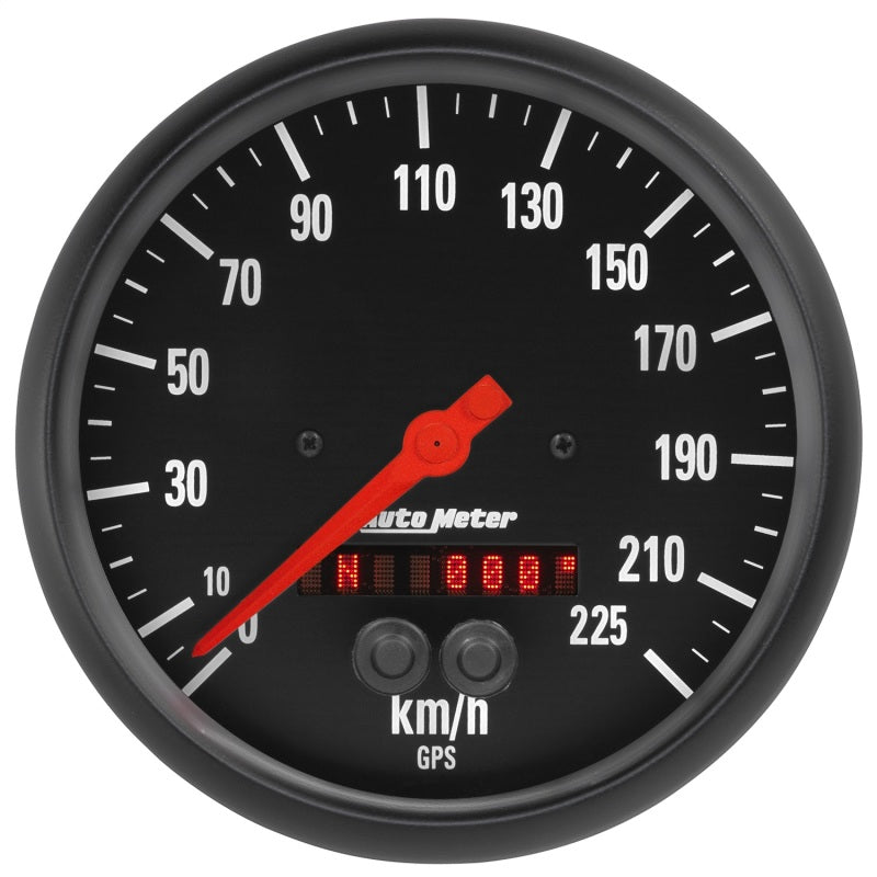 Autometer Z Series 5in. 225KM/H (GPS) Speedometer Gauge - Burkken Auto Parts