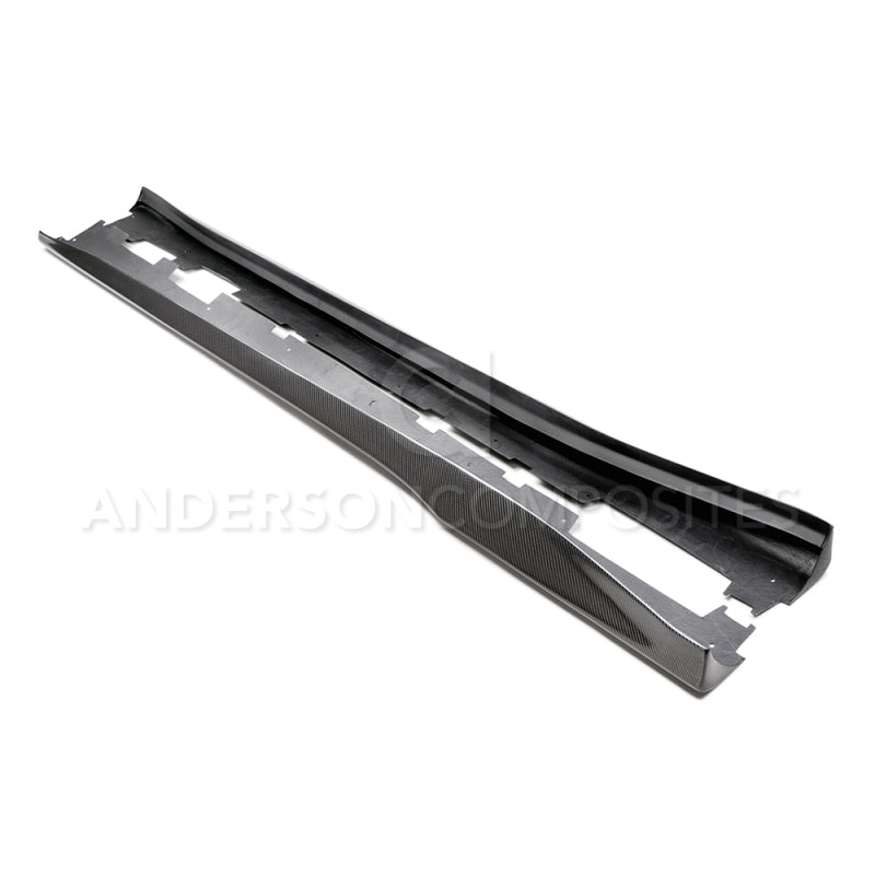 Anderson Composites 2016+ Chevy Camaro Type-AZ Fiber Rockers - Burkken Auto Parts