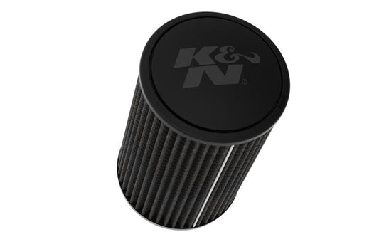 K&N Universal Clamp-On Air Filter 3-1/2in Flange ID 6in Base 5-1/4in Top 9in Height - Burkken Auto Parts