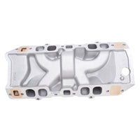 Edelbrock Manifold Marine RPM Chevy Big Block Oval Port w/ Brass - Burkken Auto Parts
