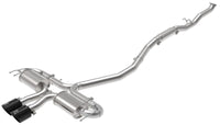 aFe Takeda 3in 304 SS Cat-Back Exhaust System w/Black Tips 17-20 Honda Civic Sport L4-1.5L (t) - Burkken Auto Parts