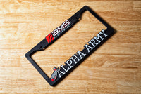 AMS Performance AMS / Alpha Army License Plate Frame - Burkken Auto Parts