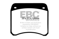 EBC 63-69 Rover Mini Cooper Greenstuff Front Brake Pads - Burkken Auto Parts