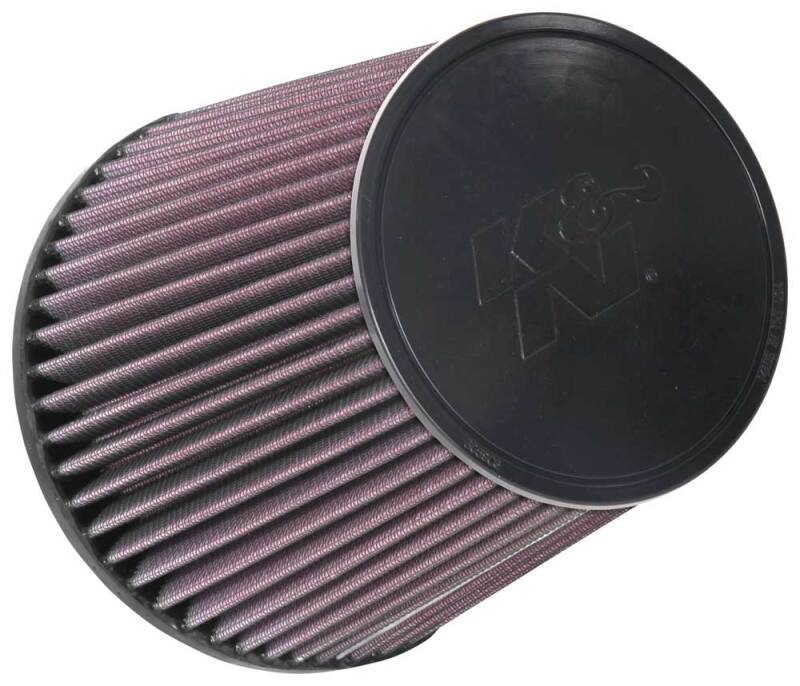 K&N Universal Clamp-On Air Filter 5in FLG / 6-1/2in B / 5in T / 6-1/2in H - Burkken Auto Parts