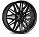 Vossen HF6-5 - 20x9.5 - ET25 - 6x139.7 - 95.1 - Deep - GB - Gloss Black Wheel