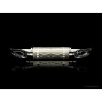 Akrapovic 10-13 Porsche 911 Turbo / Turbo S (997 FL) Slip-On Line (Titanium) w/ Titanium Tips - Burkken Auto Parts