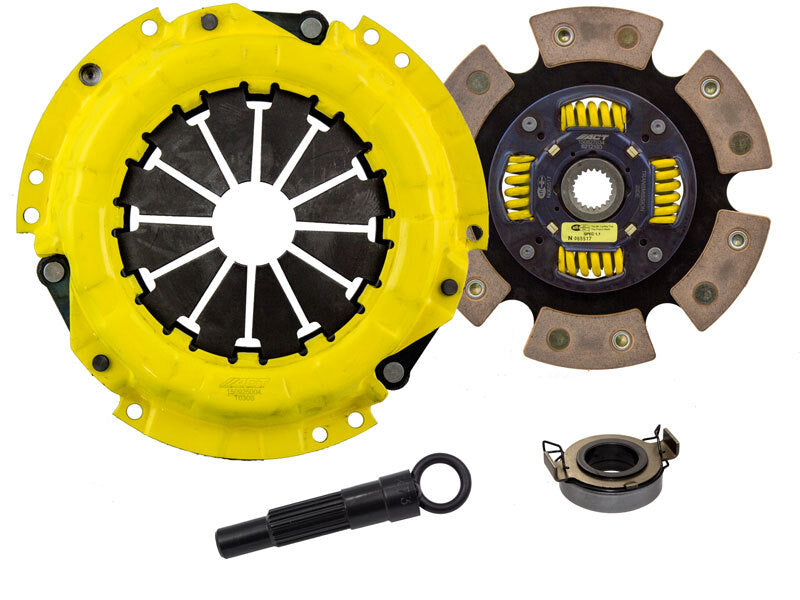 ACT 1991 Geo Prizm Sport/Race Sprung 6 Pad Clutch Kit - Burkken Auto Parts