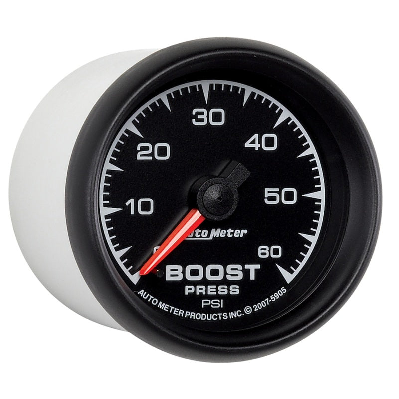Autometer ES 52mm 0-60 PSI Mechanical Boost Gauge - Burkken Auto Parts