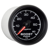 Autometer ES 52mm 0-60 PSI Mechanical Boost Gauge - Burkken Auto Parts