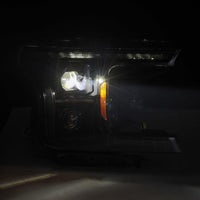 AlphaRex 18-20 Ford F-150 (Req. Conv F150 w/LED) LUXX LED Proj HL Alpha-Blk w/Actv Lt Seq Sig SB DRL - Burkken Auto Parts
